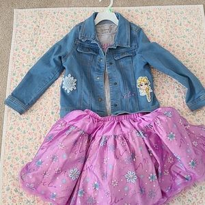 Elsa tutu outfit